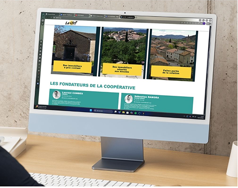 Laclef - Création de leur site Web