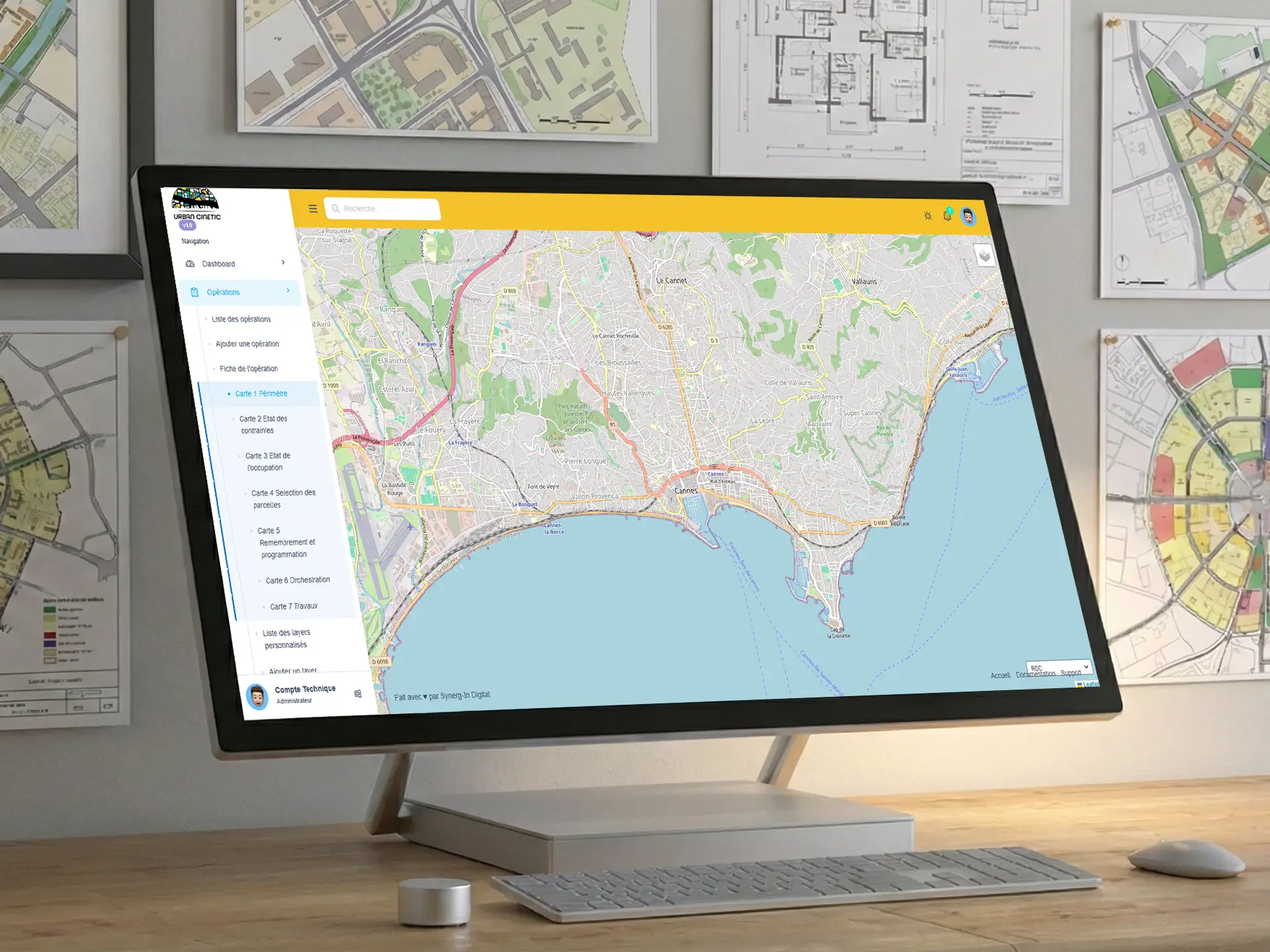 Aide Ui/Ux - App Urban Cinétic