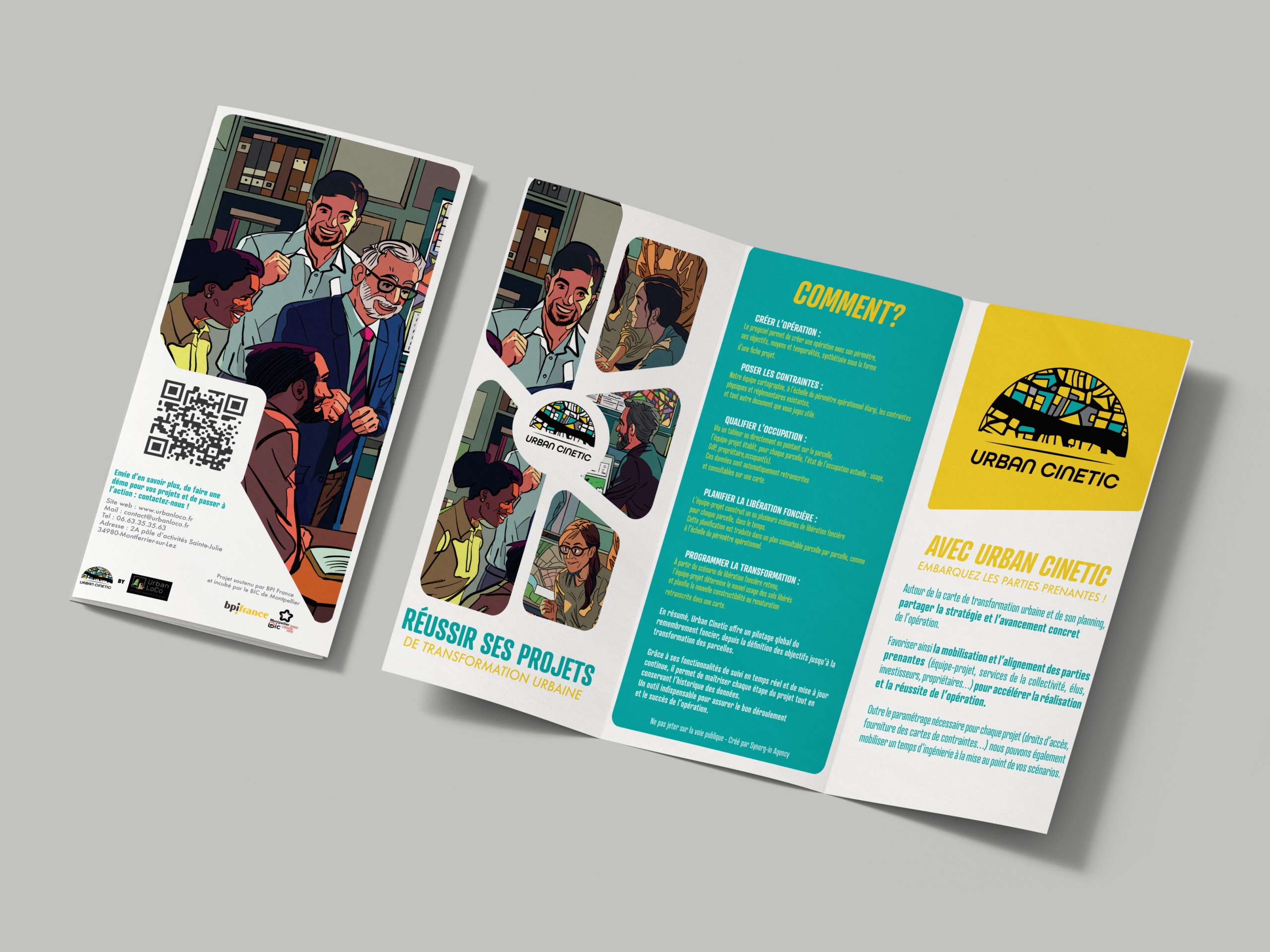 Création & Impression Brochure Trifold